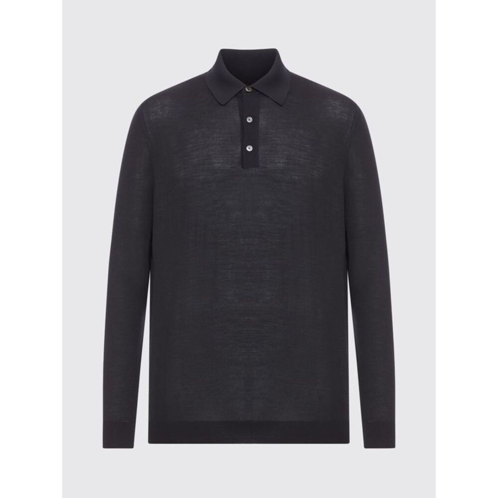 Kiton Polo Shirt Men Black